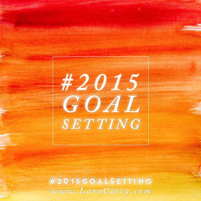 2015 Goal Setting
